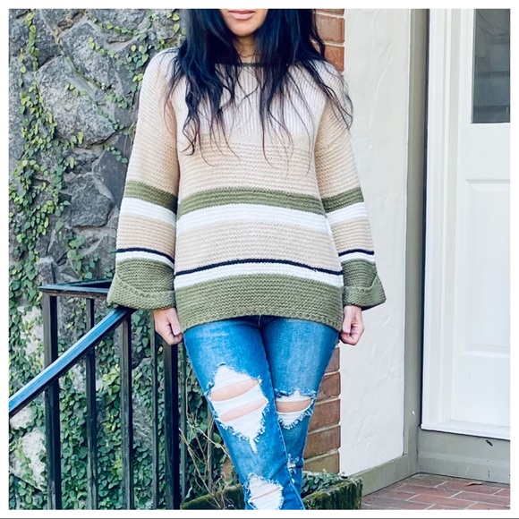 Color chic knit beautiful sweater - Picture 2 of 9